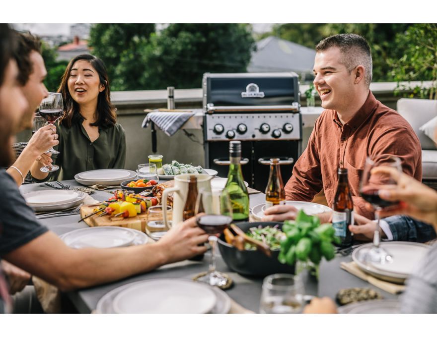 Grill gazowy Baron 490 IR z rożnem - 6